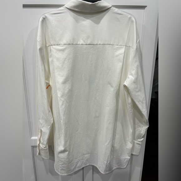 Reformation NWOT Will Oversized Shirt - white - Picture 8 of 8
